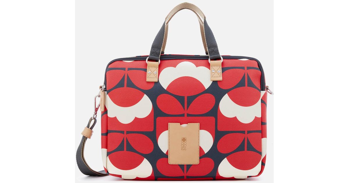 orla kiely lunch bag
