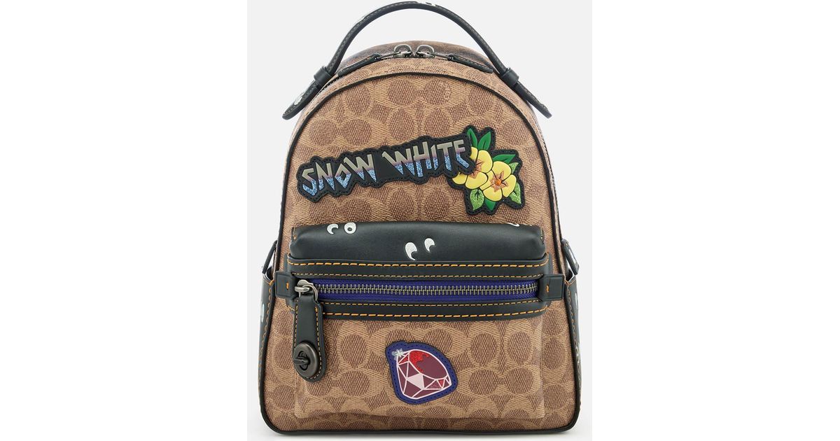 coach snow white backpack