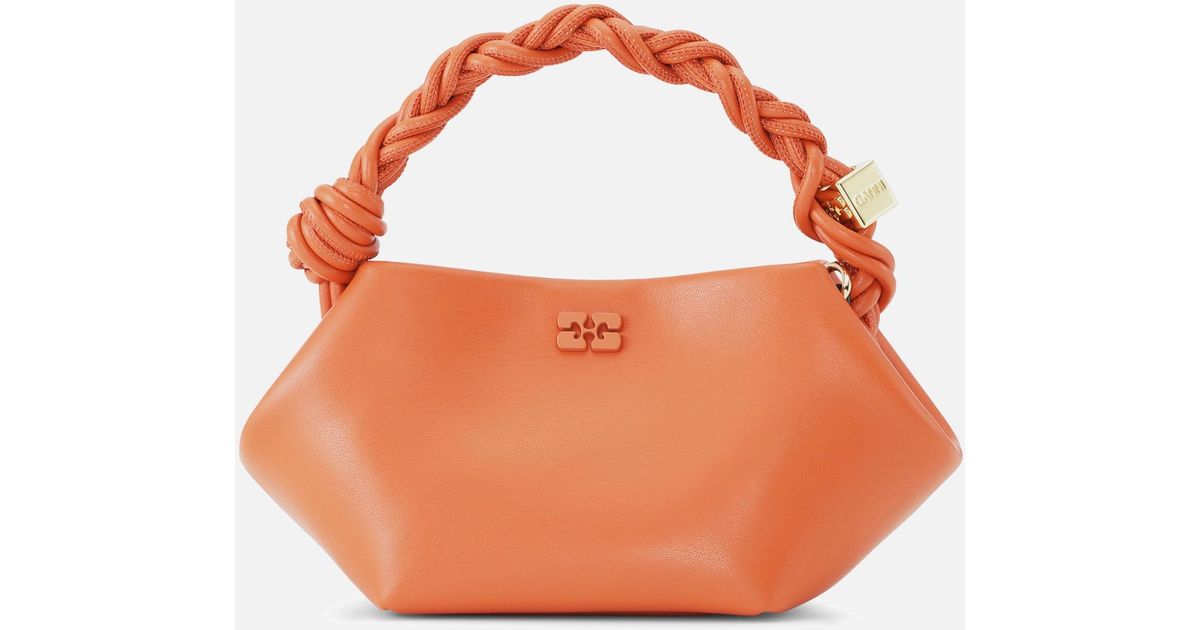 トートバッグ Ganni Small 'Bou' Multicolor Leather Blend Bag Ganni Mini Bou Leather-Blend Bag