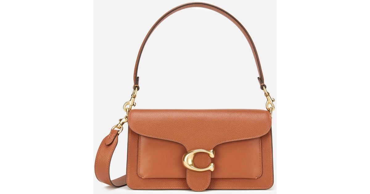 COACH Mixed Leather Tabby 26 Shoulder Bag in Brown Lyst Australia