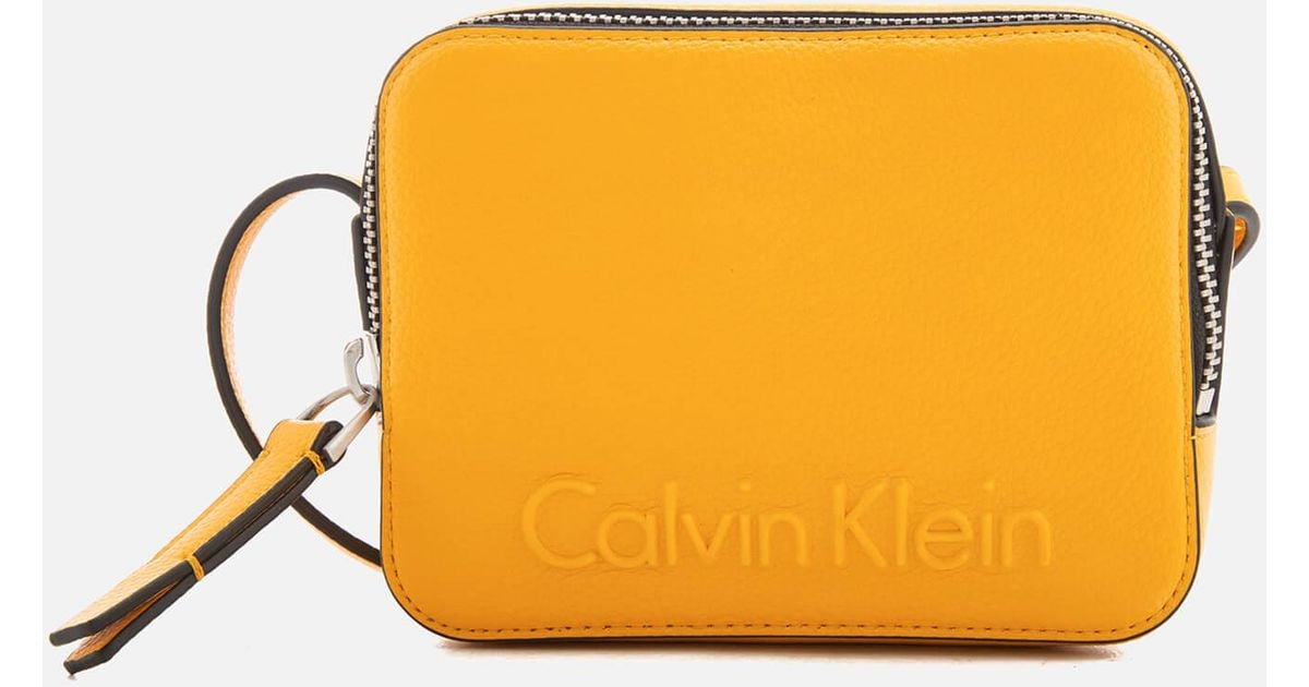 calvin klein edge small crossbody