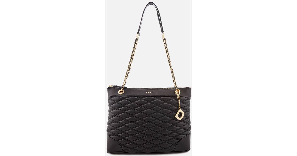 dkny lara quilted bag