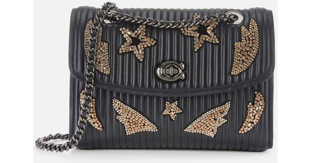 coach quilted bag