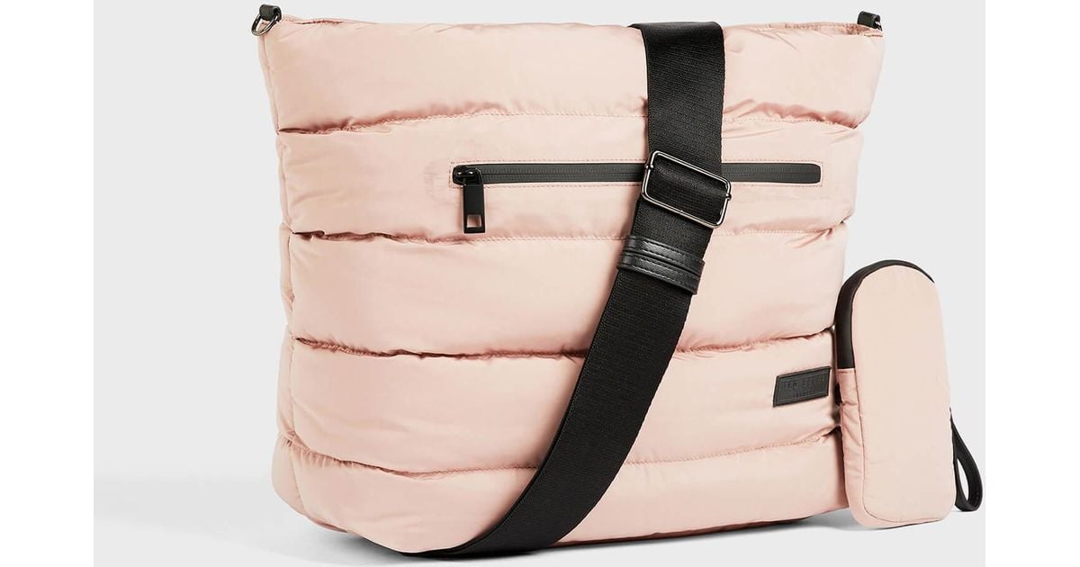 Ted Baker Quinio Nylon Puffer Hobo Bag Lyst
