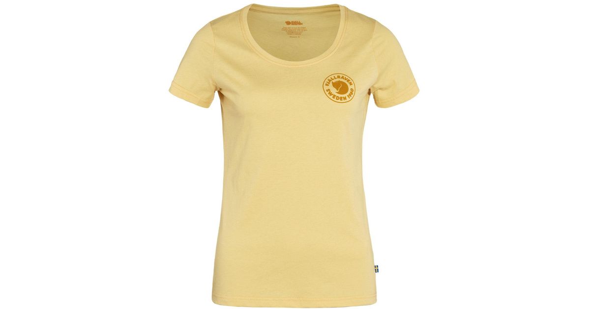 Fjallraven 1960 Logo T-shirt Mais Yellow | Lyst