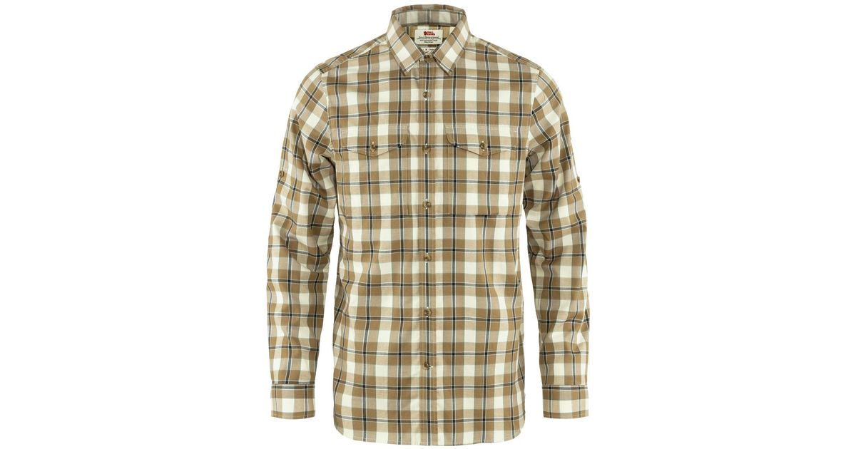 fjallraven singi flannel shirt