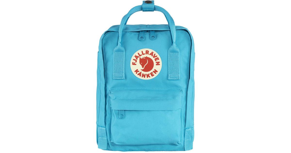 Fjallraven Kanken Mini Backpack Deep Turquoise in Blue | Lyst