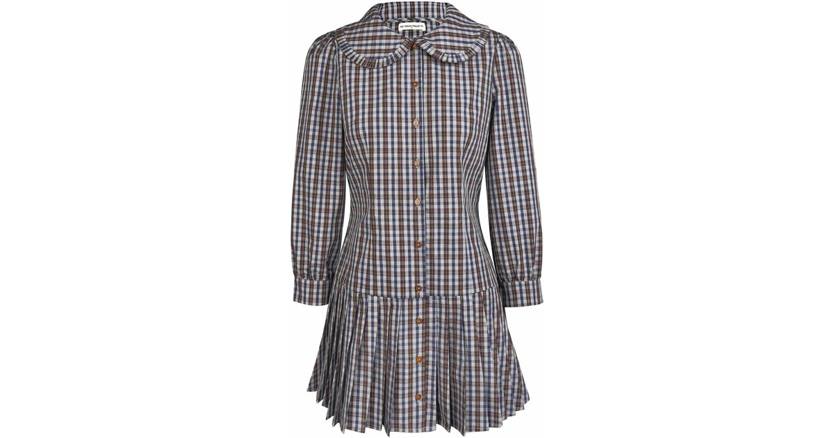 MY MUM MADE IT pty ltd Pleat Shirt Dress in Gray | Lyst MY MUM MADE IT pty ltd Pleat Shirt Dress in Gray | Lyst