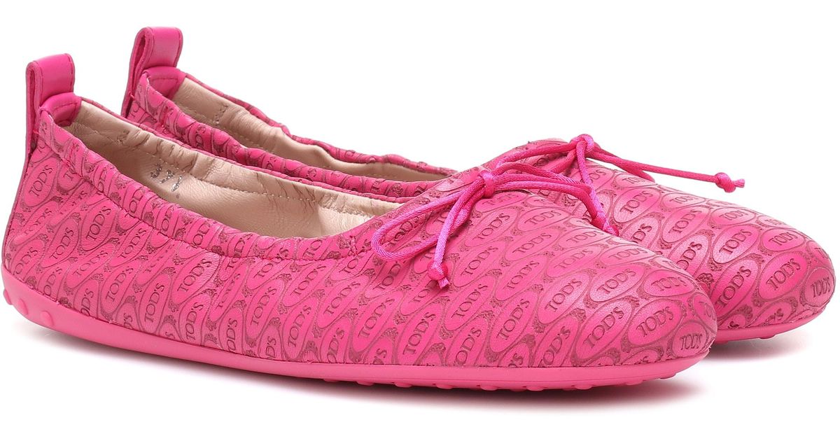 tods ballerina shoes