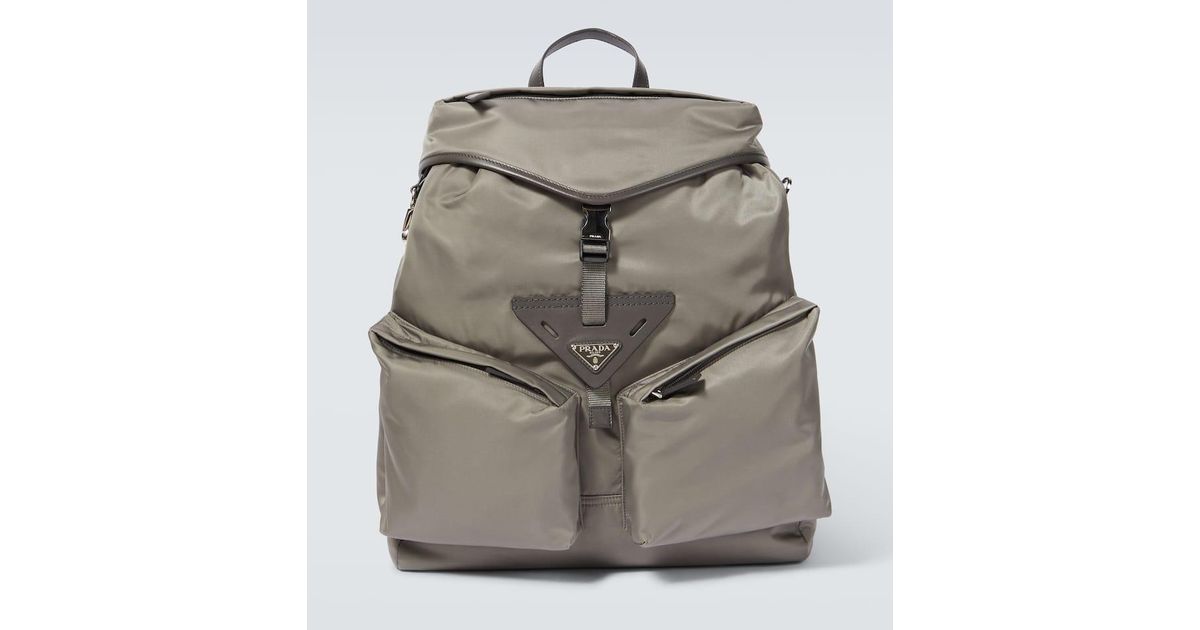 prada-grey-Sac-A-Dos-En-Re-  display picture 2