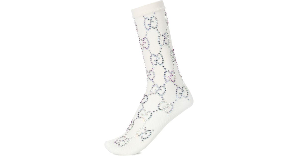 black white gucci socks