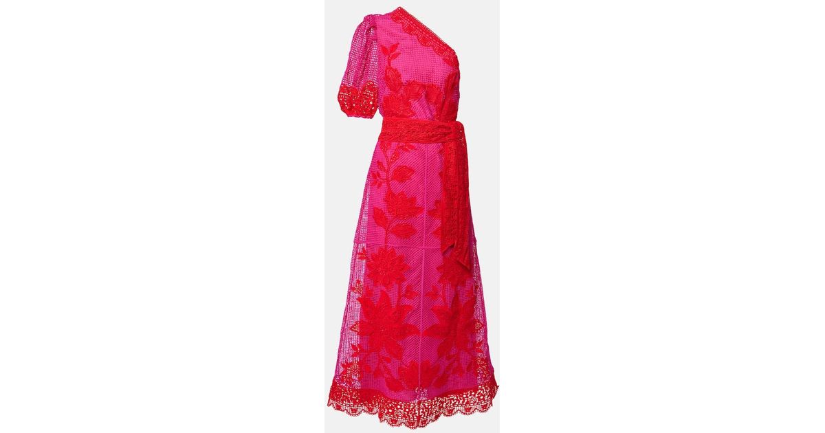chinese dress ladies Luxe Curve One-Shoulder Maxi Dress – Nina Morena main image 0