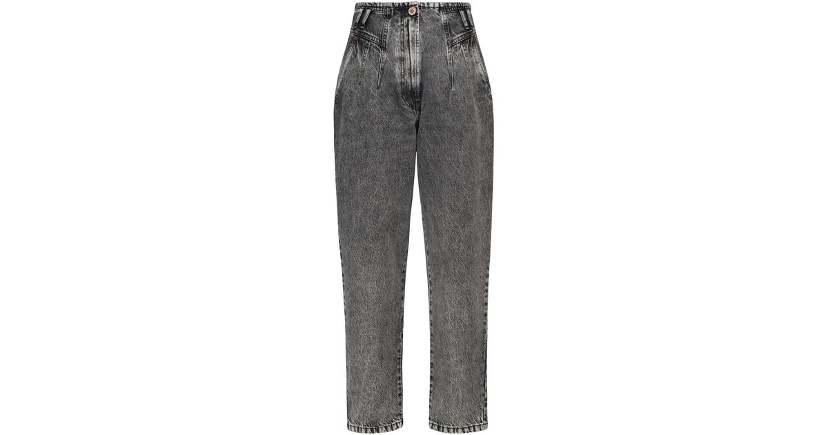 3x1 Denim Jane Renew High-waisted Jeans in Grey (Grey) | Lyst Australia