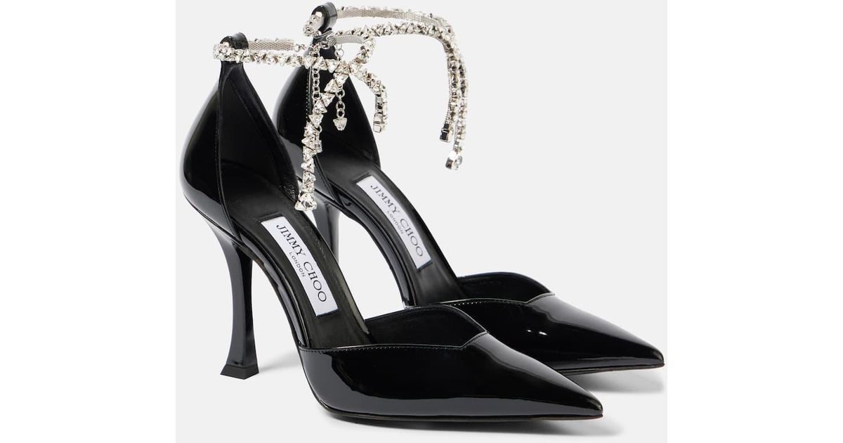 Jimmy 25 Stevie 80 Pumps White Patent Leather 240029