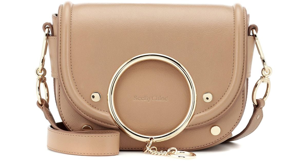 See By Chloé Mara Leather Shoulder Bag in Brown | Lyst