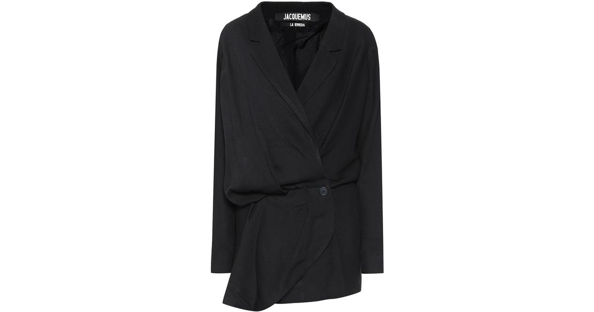 jacquemus blazer dress