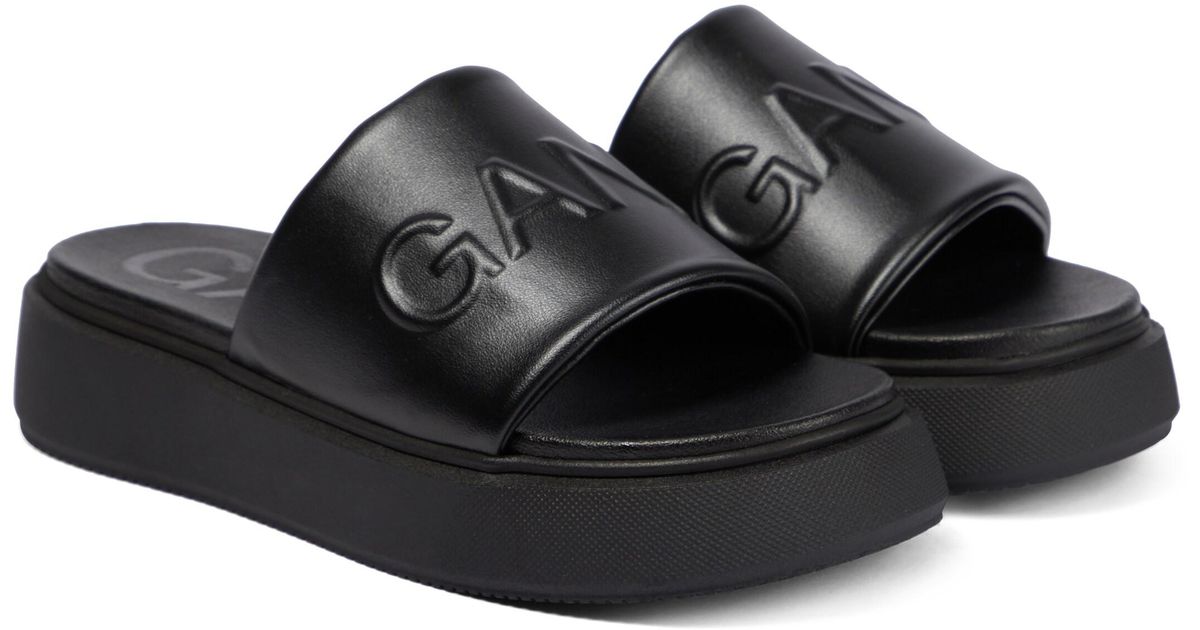 gucci loafer slides men