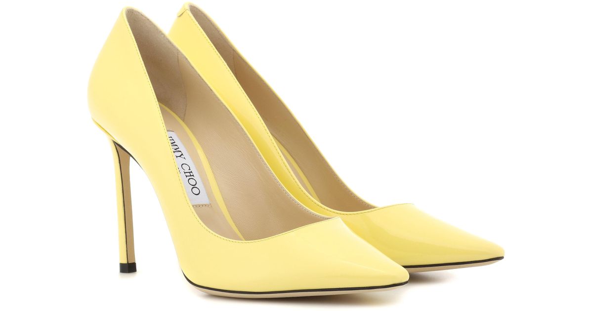 soft yellow heels