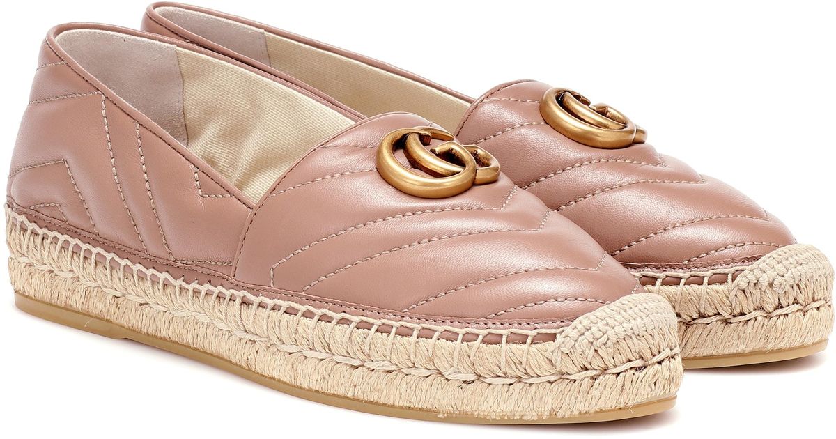 gucci espadrilles pink