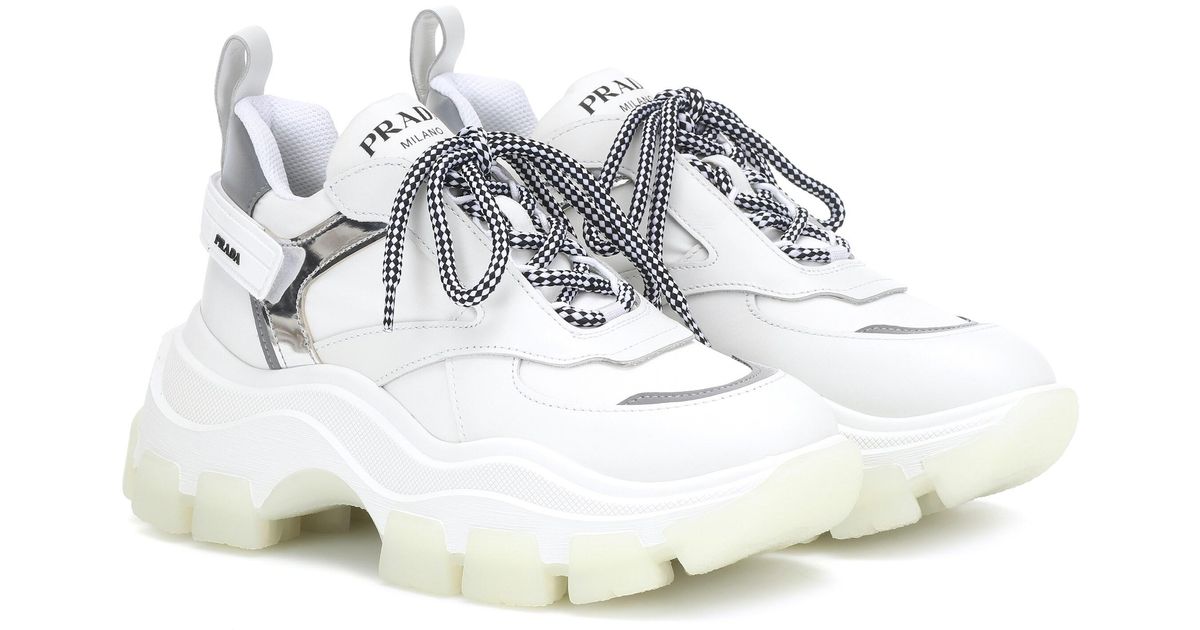 prada pegasus trainers