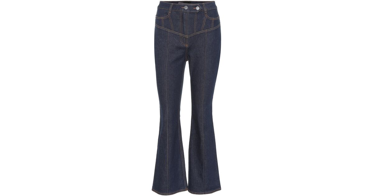 Ellery Denim Presentism Corset Waist Jeans in Blue - Lyst