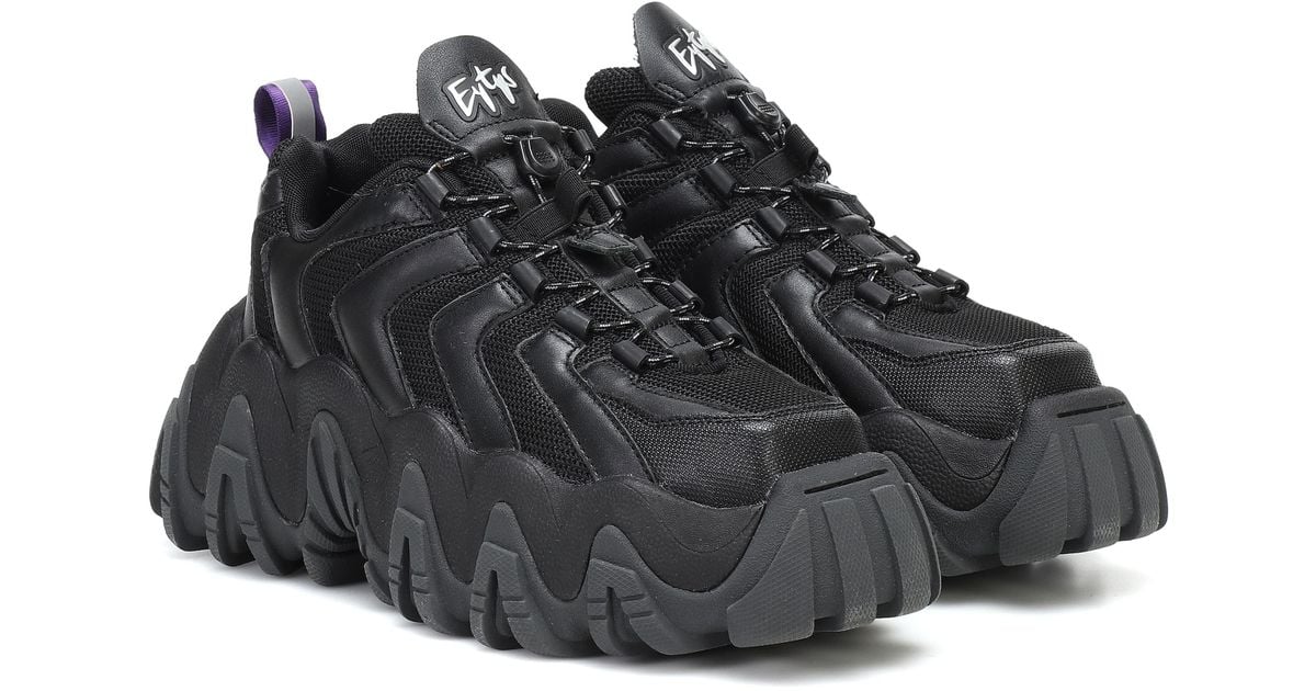 eytys halo leather sneakers
