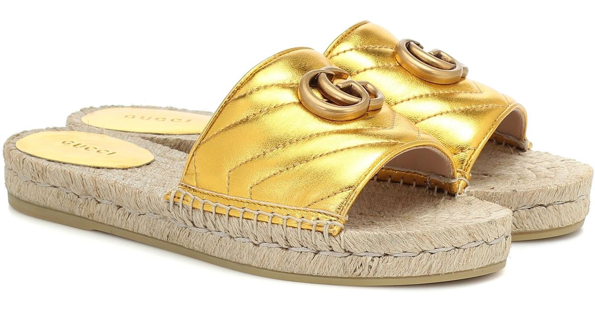 gucci pilar slides