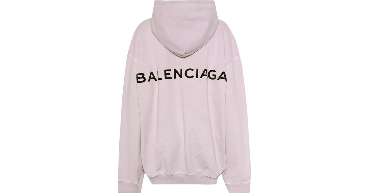 balenciaga purple hoodie