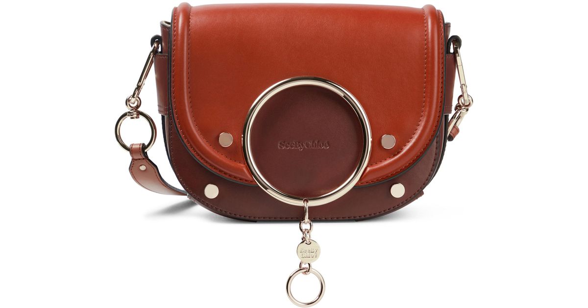 See By Chloé Mara Leather Crossbody Bag in Brown | Lyst Canada