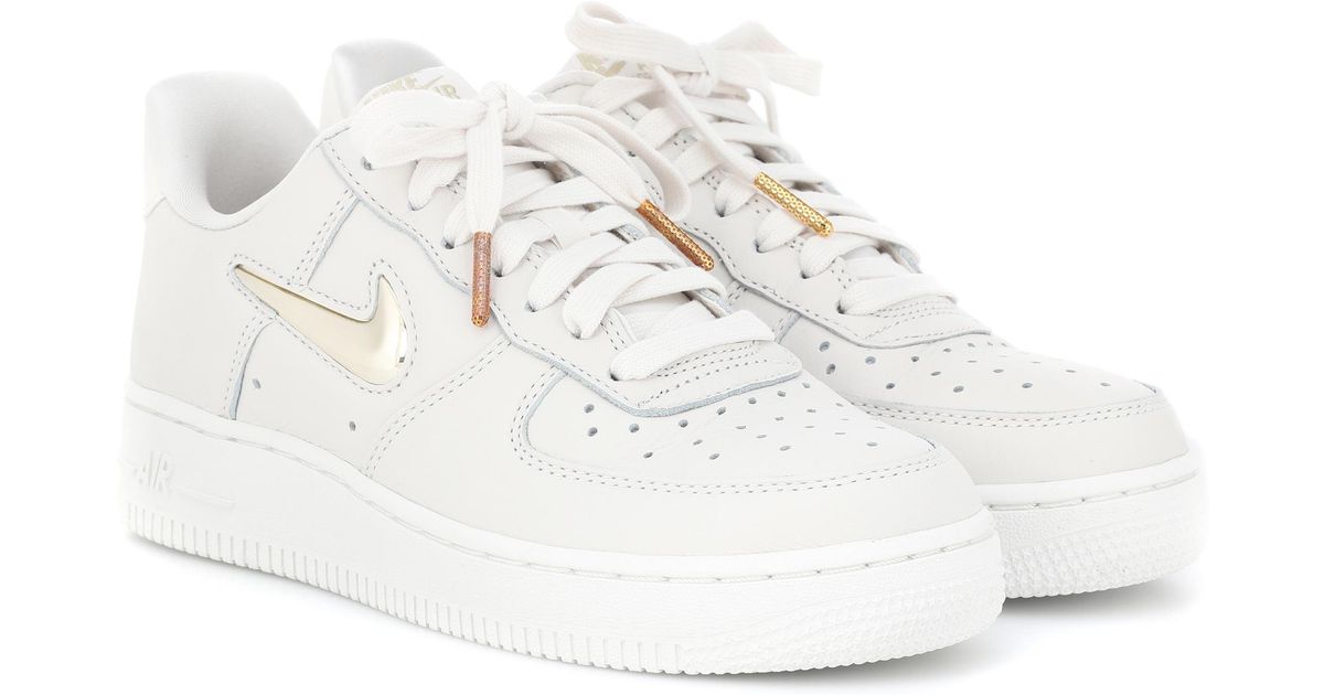 Nike Leather Air Force 1 '07 Premium Lx Sneakers in White | Lyst