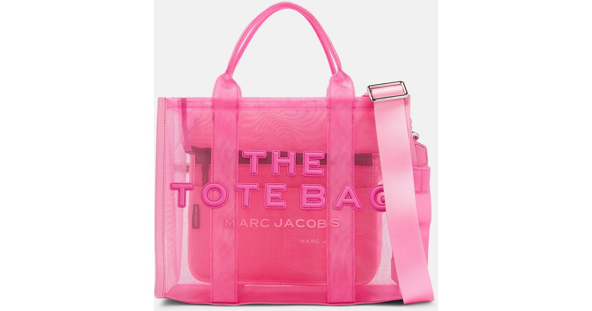 Marc Jacobs The Small Mesh Tote Bag in Pink Lyst Canada