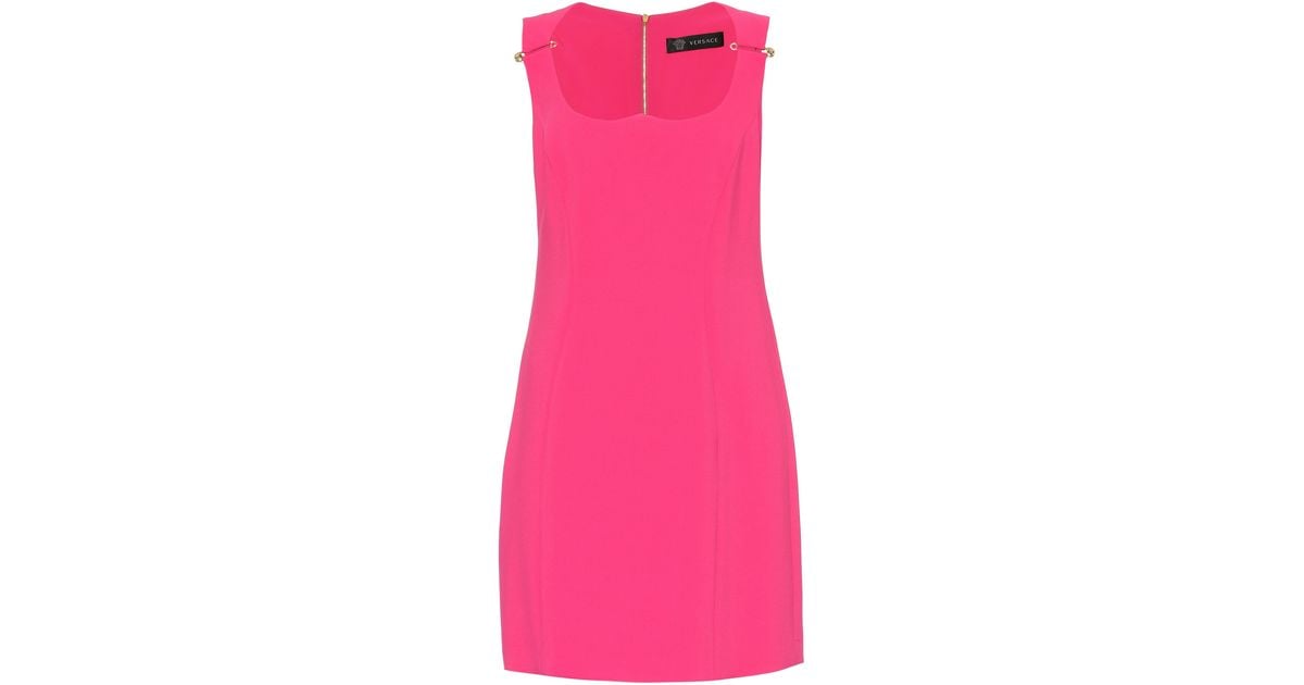 Versace Safetypin Strappy Dress Pink Lyst