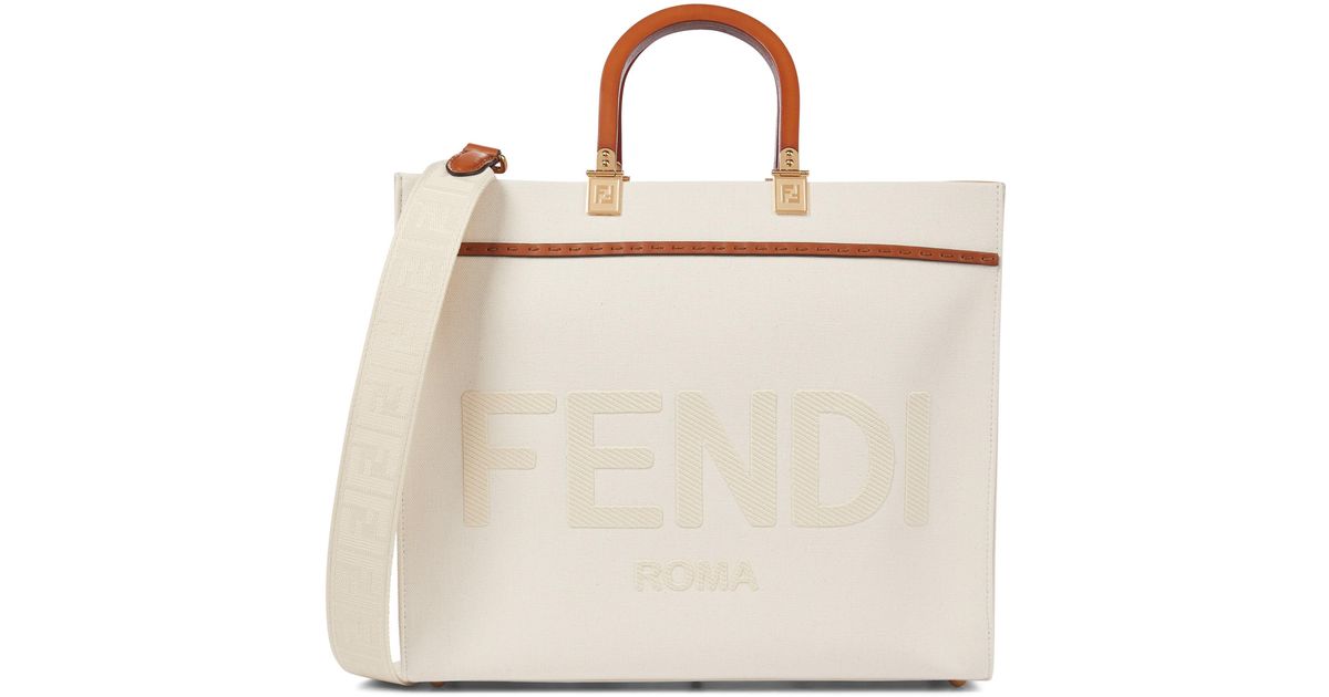 Fendi Sunshine Medium Tote - New in Dust Bag - The Consignment Cafe
