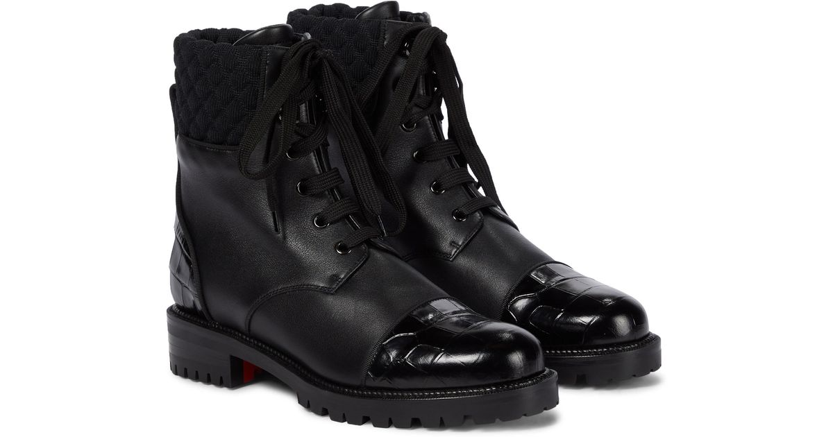 christian louboutin mayr boot
