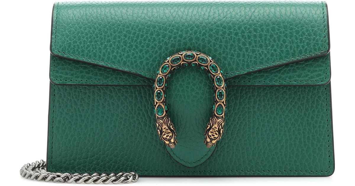 gucci super mini dionysus green