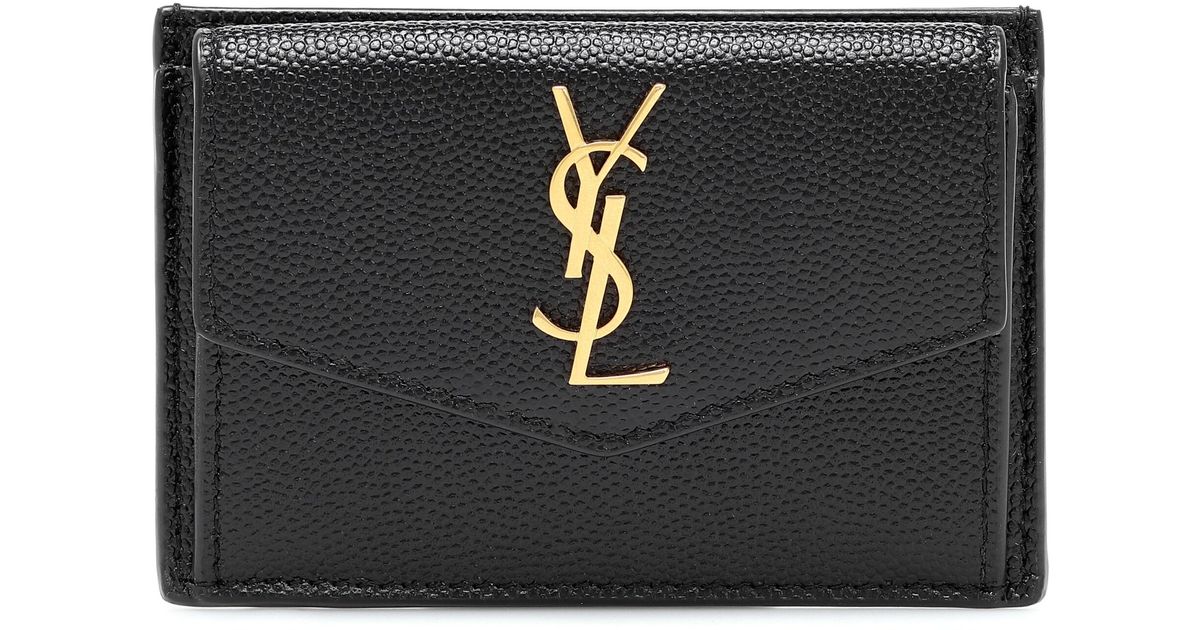 ysl flap card holder