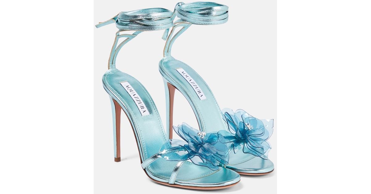 Aquazzura blue shoes best sale