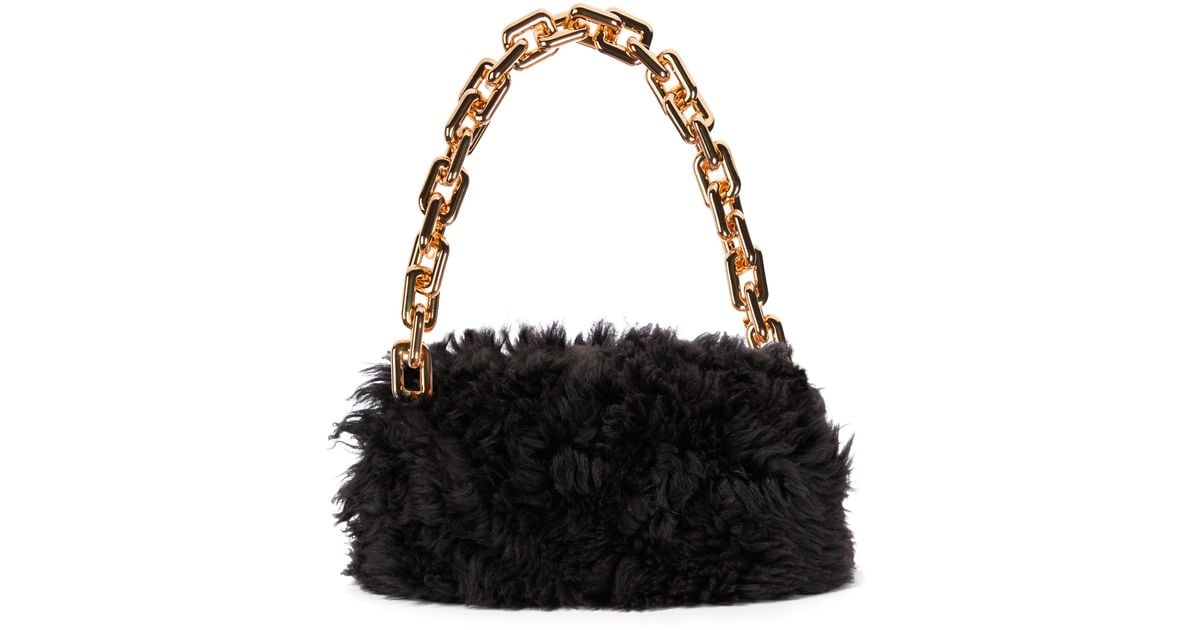 bottega veneta black chain bag