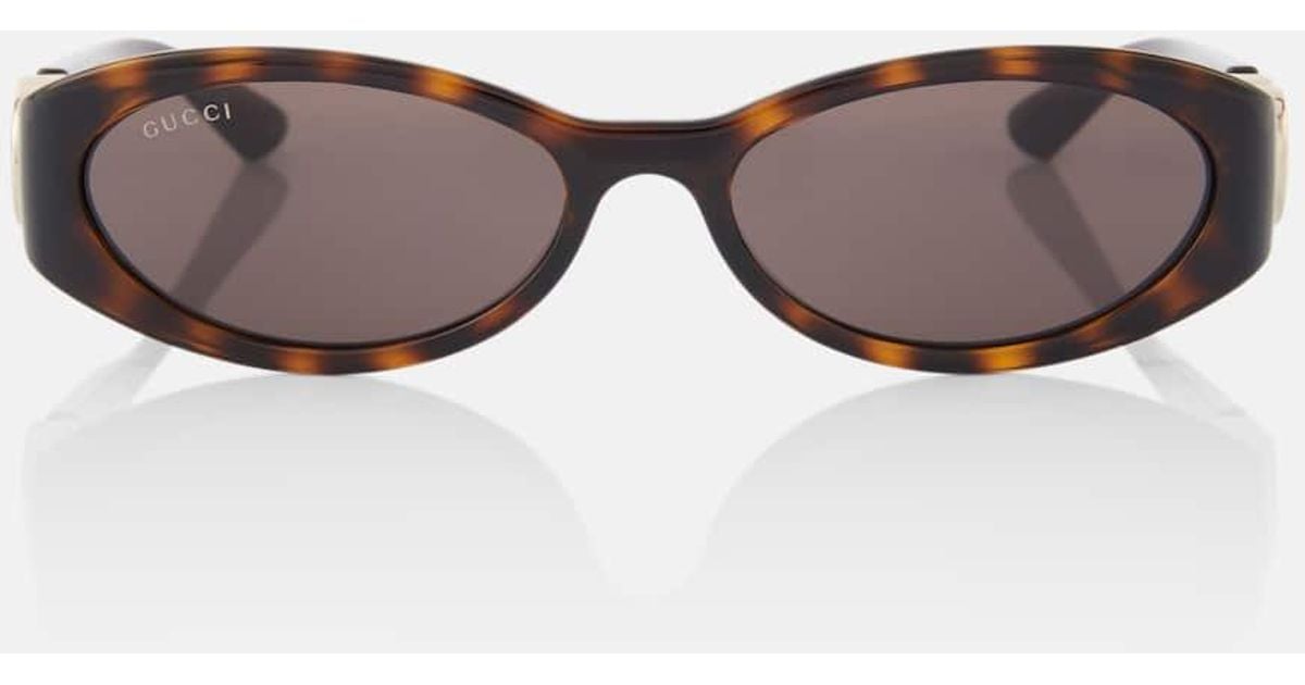 Interlocking G oval sunglasses