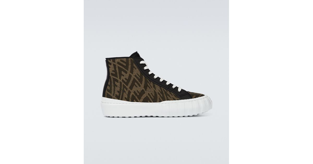 fendi high sneakers