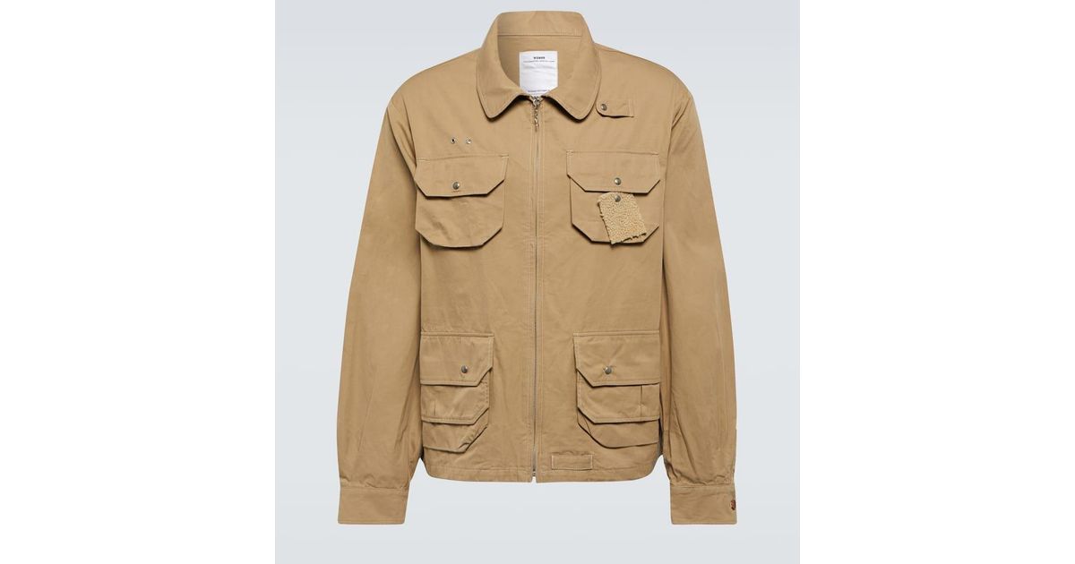 Visvim Hemswade Cotton Field Jacket in Natural for Men Lyst
