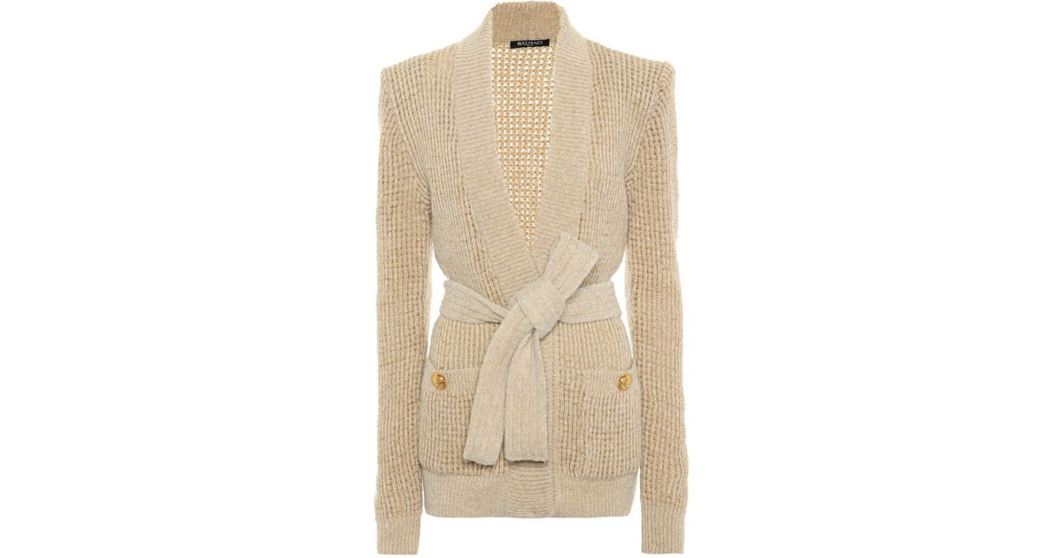 alpaca wool blend cardigan