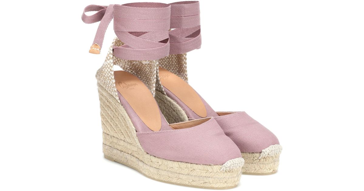 purple wedge espadrilles