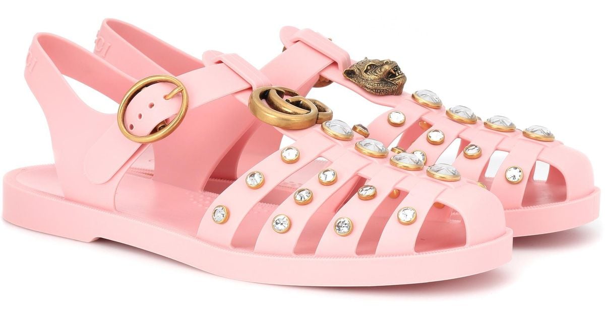 jelly gucci sandals