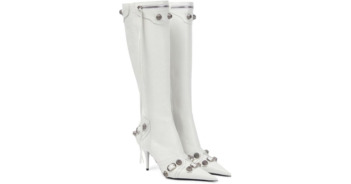 balenciaga knee high boots