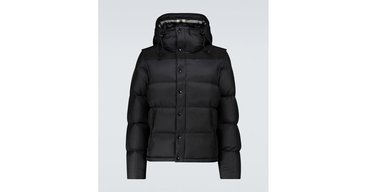 Burberry Lockwell Puffer Jacket in Black for Men | Lyst