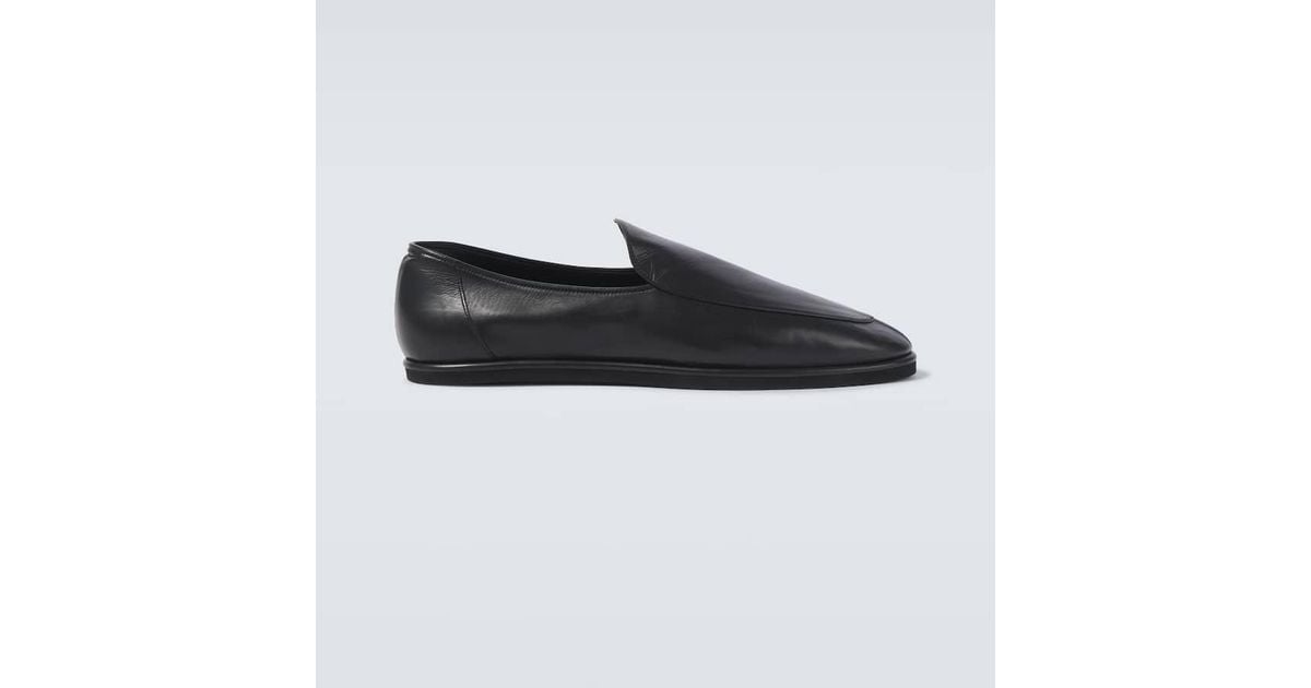 auralee-black-Loafers-aus- auralee-black-Loafers-aus-