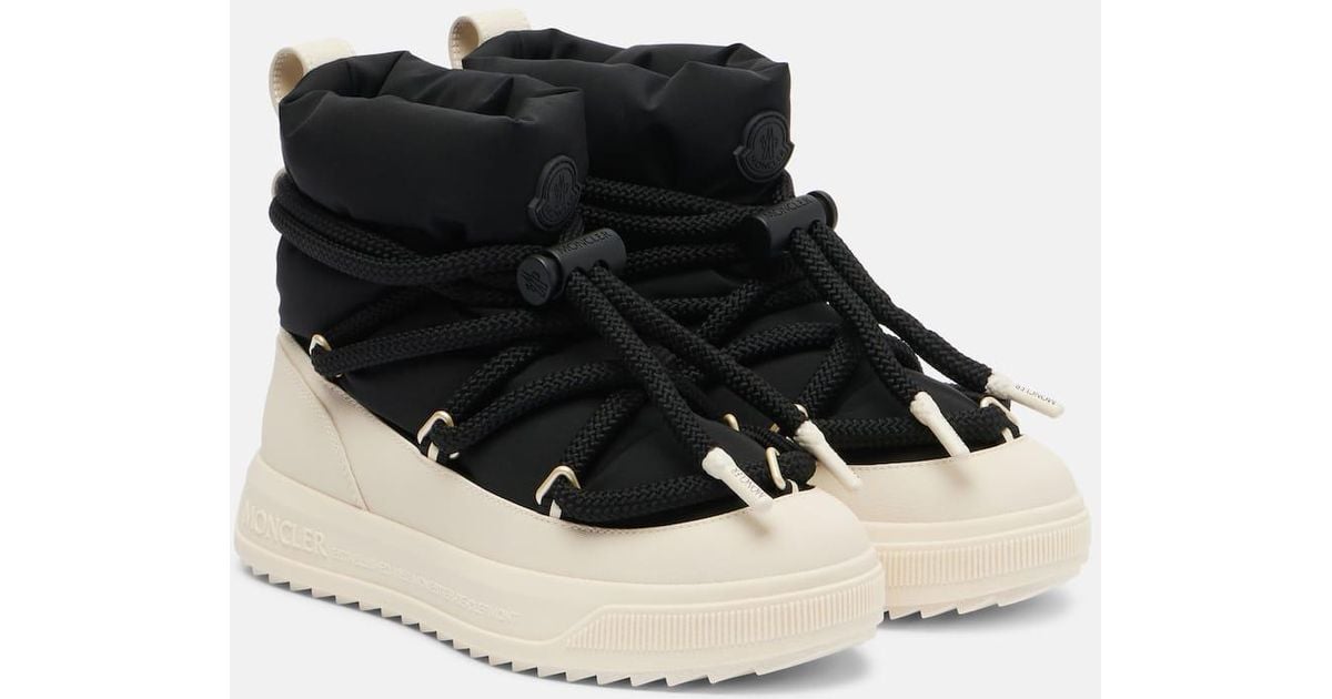 Moncler Altive Mid Snow Boots in Black Lyst UK