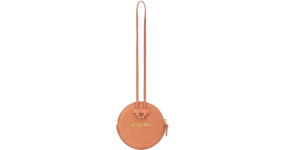 Jacquemus Le Pitchou Leather Coin Purse in Brown | Lyst
