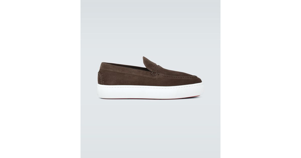 Men’s paqueboat flat CHRISTIAN LOUBOUTIN | Paqueboat Boat Shoes | Men | Black  main image 3